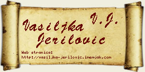 Vasiljka Jerilović vizit kartica